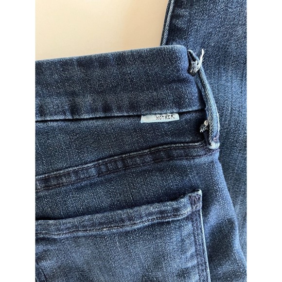 MOTHER The Looker Denim Skinny Jean in Dreamy Dark Wash Sz 27 - Picture 4 of 10